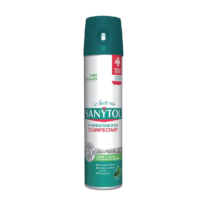 DÉSODORISANT DÉSINFECTANT SANYTOL MENTHE 600 ML