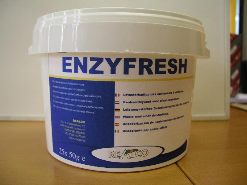 Destructeur d'odeur de poubelles enzyfresh 1,250kg_0