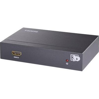 EXTRACTEUR AUDIO SPEAKA PROFESSIONAL 1273559 [1X HDMI FEMELLE - 1X JACK MÂLE 3.5 MM, CINCH / RCA FEMELLE, TOSLINK FEMELL