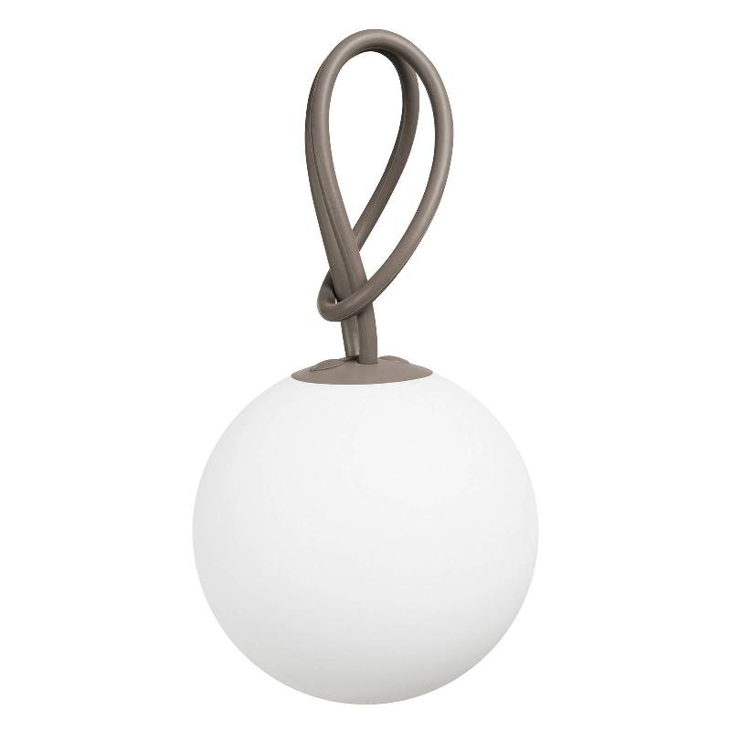 FATBOY BOLLEKE SUSPENSION LED BATTERIE, TAUPE