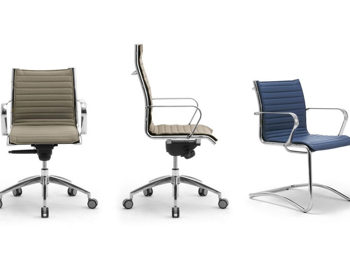 Fauteuil de direction contemporain ergonomique et design - ORIGAMI IN - dossier haut ou bas, finitions personnalisables_0