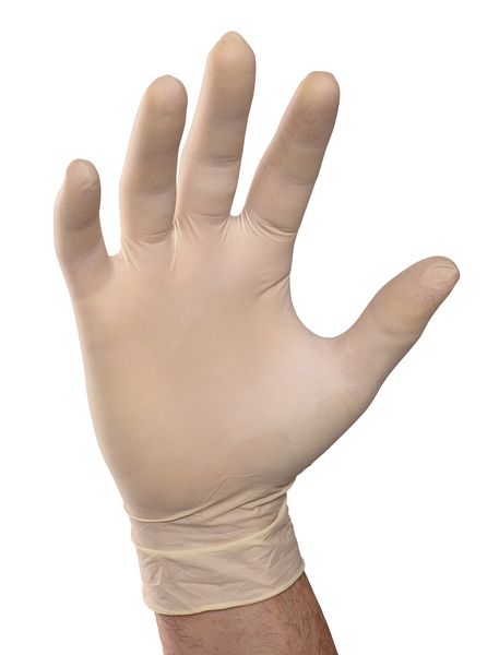 GANTS D'EXAMEN LATEX NON POUDRÉS POLYSEM