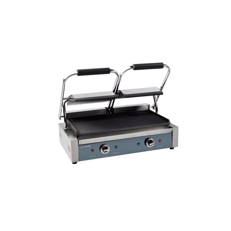 Grill panini double 3.6 kw - 570x305x210 mm - PG-2SA-CT_0