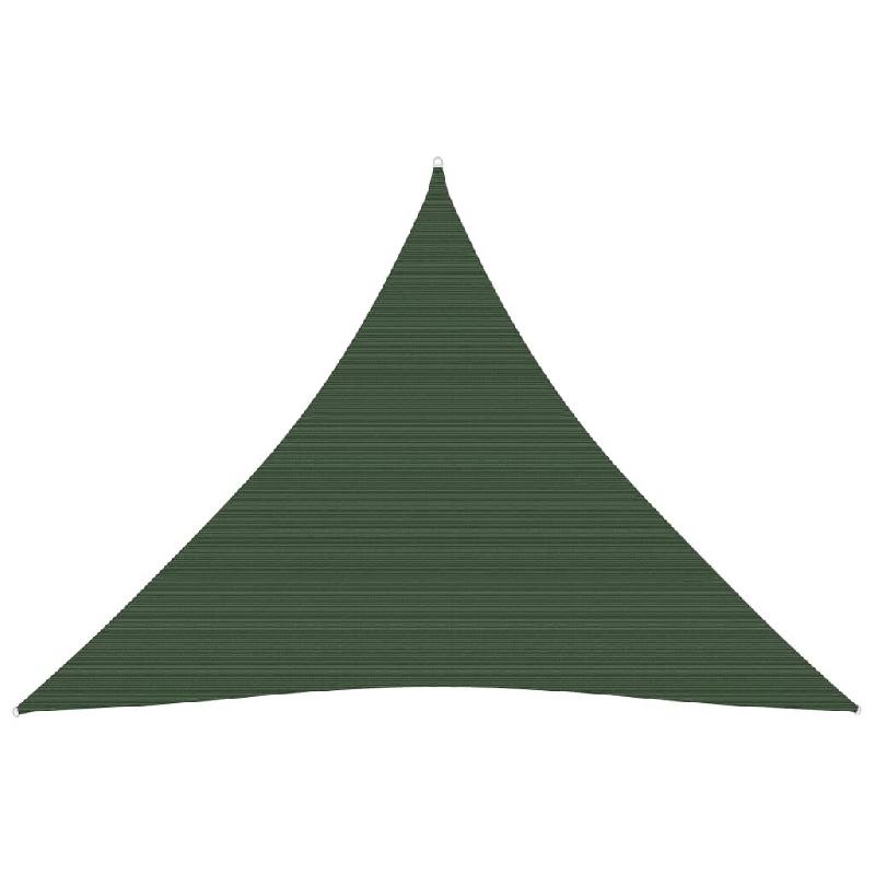 Helloshop26 - Voile toile d'ombrage parasol 160 g/m² PEHD 5 x 5 x 5 m vert foncé 02_0009439 - vert 3000509882722_0