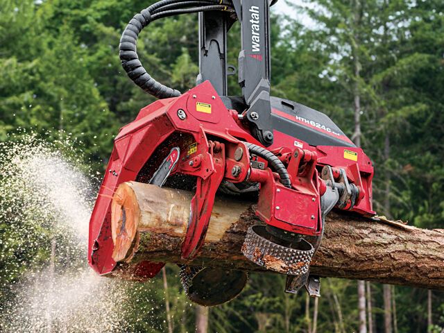 H624C 4X4 - Tête d'abattage Waratah - Transmission intégrale, scie d'écimage 360° et système TimberRite_0