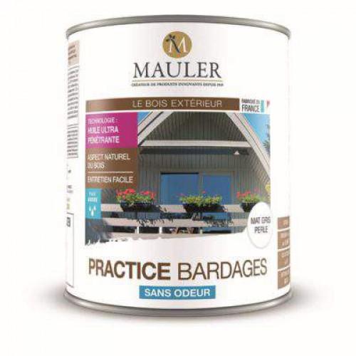 HUILE DE PROTECTION BARDAGE - MAT - GRIS ARDOISE - 2,5 LITRES MAULER
