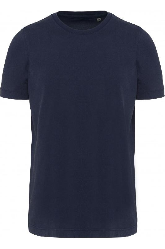 KARIBAN T-shirt manches courtes homme Vintage Navy XXL 100% Polyester - XXL 3663938170947_0