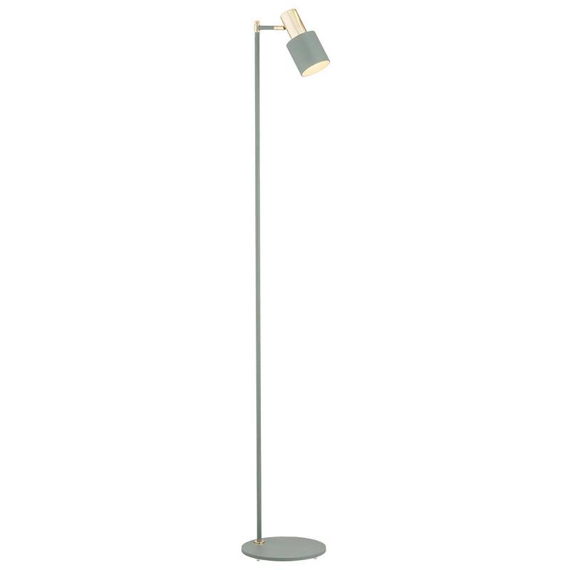 ARGON LAMPADAIRE DESTIN RÉGLABLE, VERT/LAITON