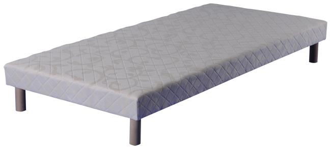 SOMMIER TAPISSIER MORPHÉE SUR PIEDS 90 X 190 CM - MANUTAN COLLECTIVITÉS