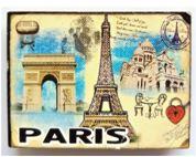 Mini magnet personnalisé en bois - MDF découpé au laser - Fabriqué en France_0