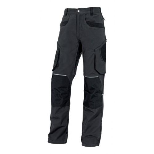 PANTALON MULTIPOCHES GRIS - AJUSTABLE - TAILLE M - MACH ORIGINALS DELTA PLUS