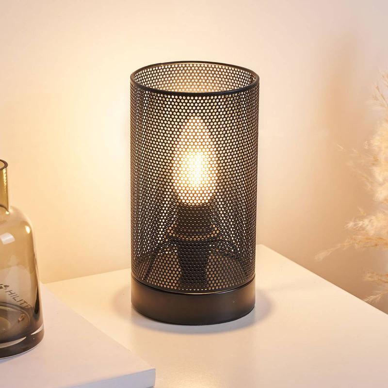 PAULEEN MESH LAMPE À POSER NOIRE