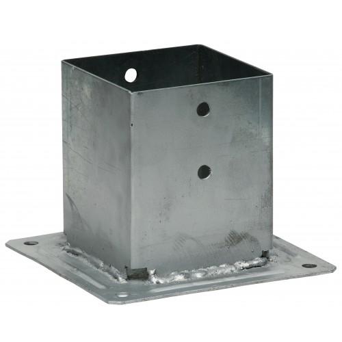 PIED DE POTEAU CARRÉ SUR PLATINE - ACIER GALVANISÉ - PPJBT120 SIMPSON STRONG-TIE