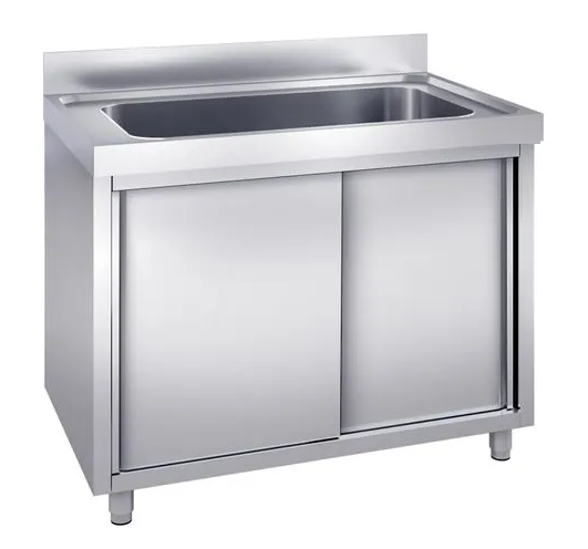 Plonge batterie 120x60cm sur meuble_0