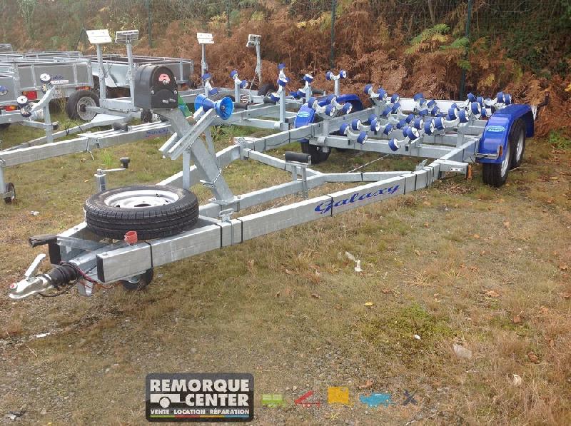 Porte bateau multi-rouleaux GALAXY - GD09 / G1382 - PTAC : 1800Kg - 2 essieux - Sun Way - SW1265M12_0