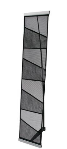 Porte-brochure 1 colonne en nylon - structure pliante avec sac de transport inclus_0