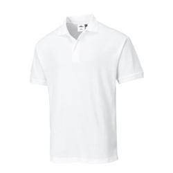 Portwest - Polo de travail manches courtes NAPLES Blanc Taille L - L 5036108224739_0