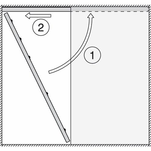 PROFIL DE RÉCEPTION POUR SYSTÈME JUNIOR 80 TYPE B POCKET - 2 M HAWA