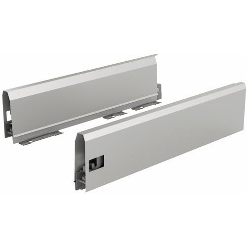 PROFILS ARCITECH-HAUTEUR 126 MM-ARGENT-L350 MM HETTICH