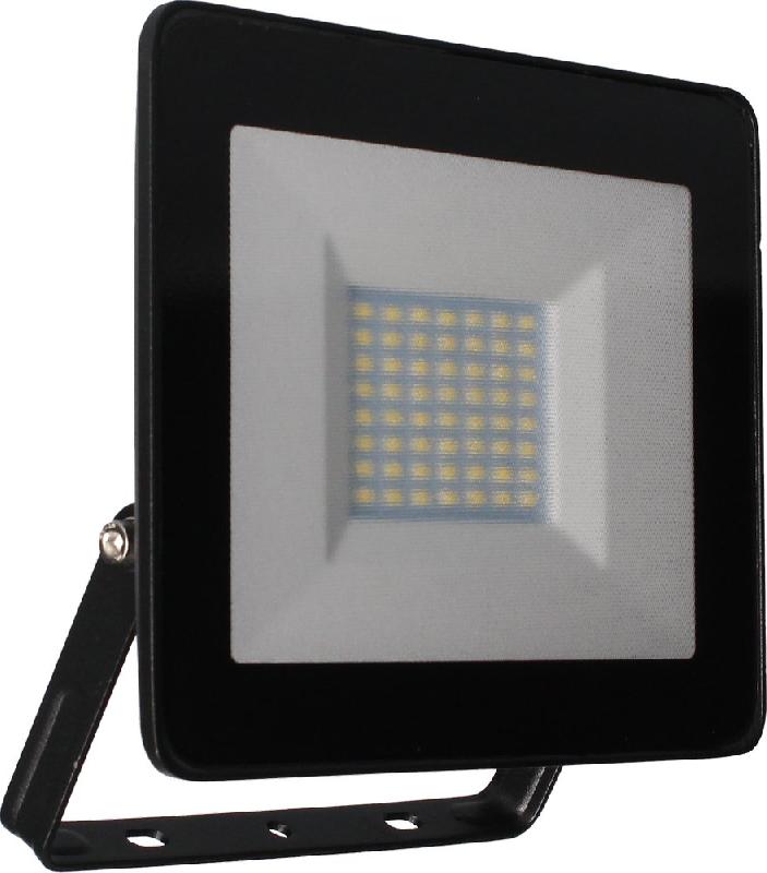 Projecteur mural KREON 50W - 4000lm, IP65, verre trempé - Noir mat_0
