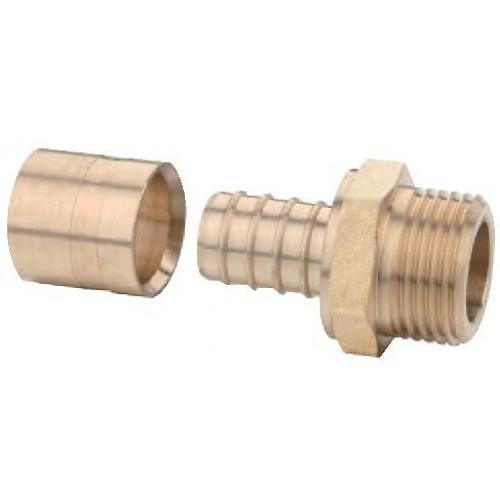 RACCORD PER À GLISSEMENT Ø12 MM À VISSER M12X17 BRICOZOR