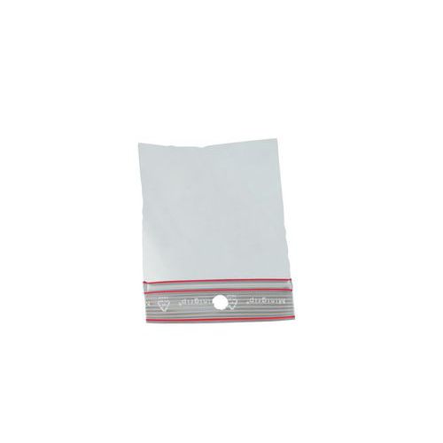 SACHETS 120X180MM NEUTRES - MINIGRIP