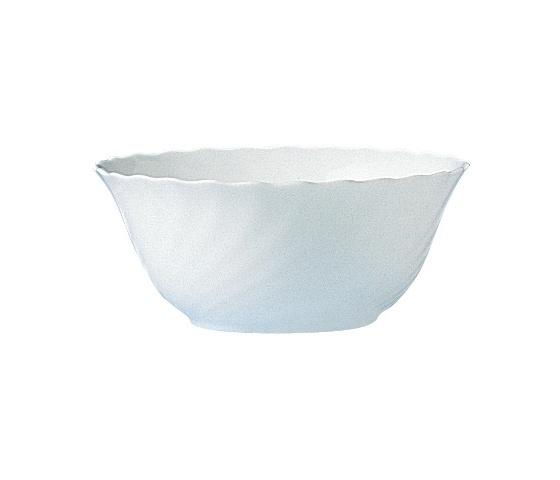 SALADIER ARCOROC ARCOROC TRIANON UNI BLANC 18CM, CONTENU 106CL