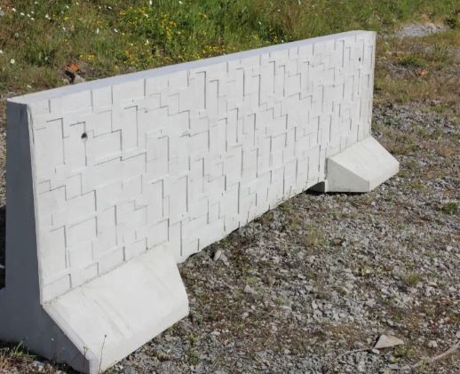 Séparateur béton avec effet glissière_0