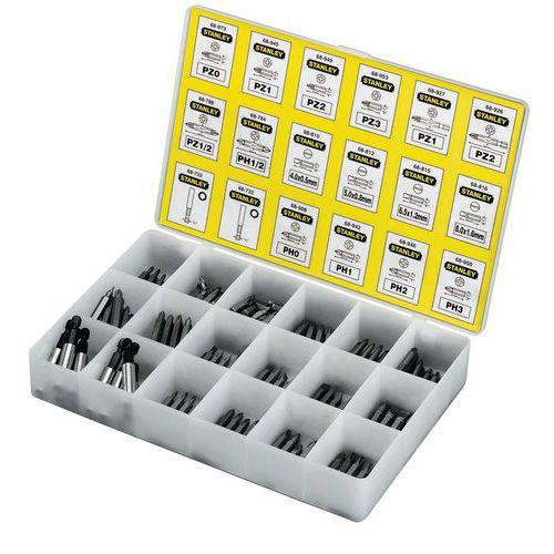 STANLEY 1 COFFRET DE 200 EMBOUTS DE VISSAGE - STANLEY