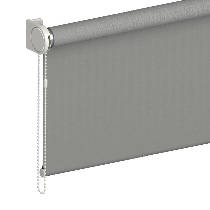 STORE ENROULEUR SUR MESURE, TISSU SCREEN ANTI-CHALEUR, COLORIS GRIS ANTHRACITE