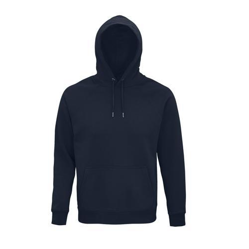 SWEAT PERSONNALISABLE À CAPUCHE COTON ORGANIQUE BIOFRENCH MARINE