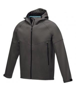 VESTE SOFTSHELL RECYCLÉE HOMME COLTAN GRIS ORAGE - GOODIES ÉCOLOGIQUES