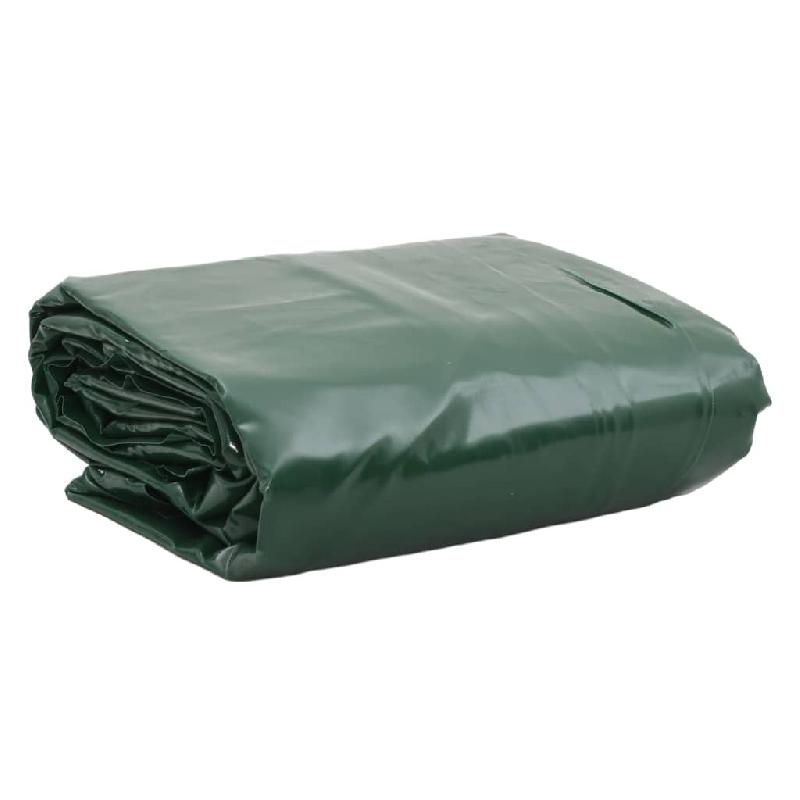 Vidaxl bâche vert 1,5x10 m 650 g/m² 156142_0