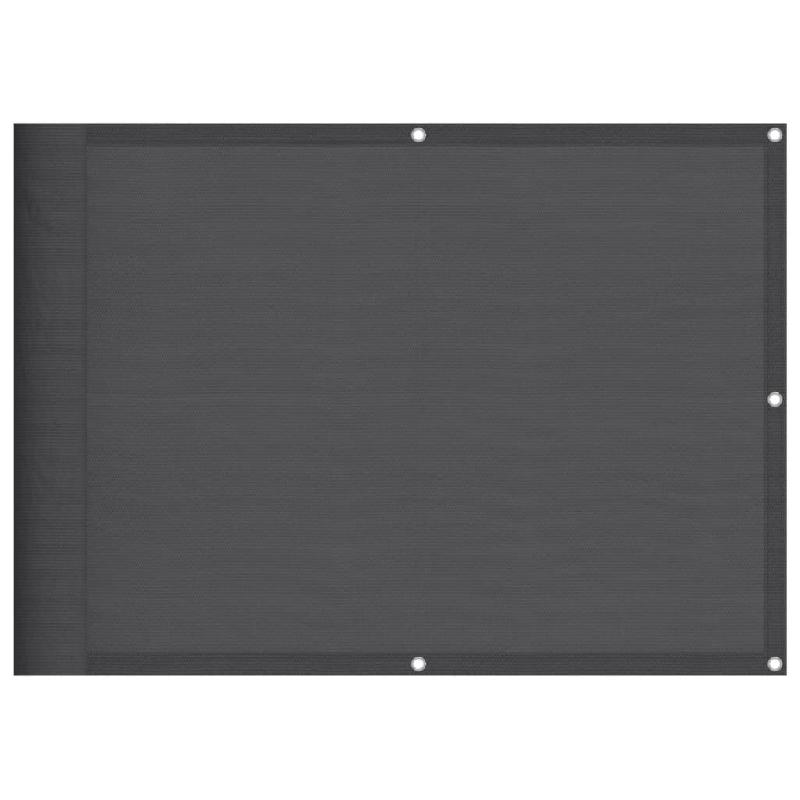 VidaXL Écran de balcon anthracite 75x800 cm 100% polyester oxford Modèle Patio Supreme - 4000047_0