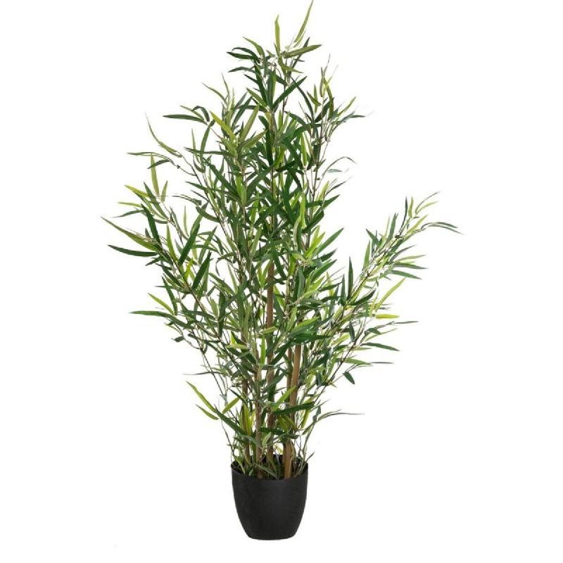WellHome - Plante artificielle de bambou 90cm avec pot, idéale pour la décoration - vert WH13998_0