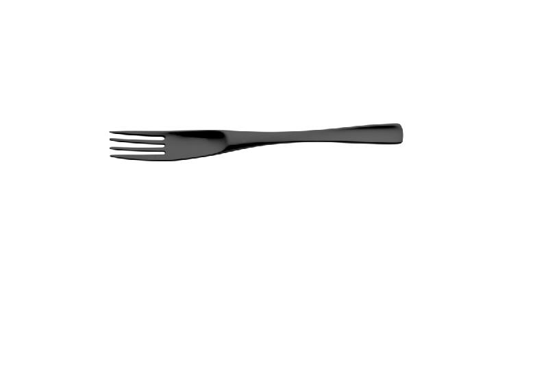 FOURCHETTE DE TABLE NOIR INOX 18/10 21 CM XY BLACK DEGRENNE