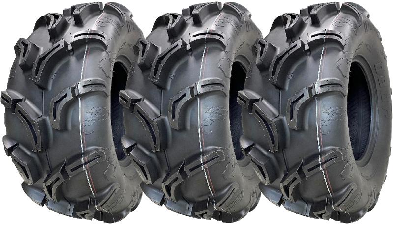 27x11.00-12 Pneus ATV 275/70-12 6ply WU24 OBOR Scoprio 56J Road Legal (Lot de 3)_0