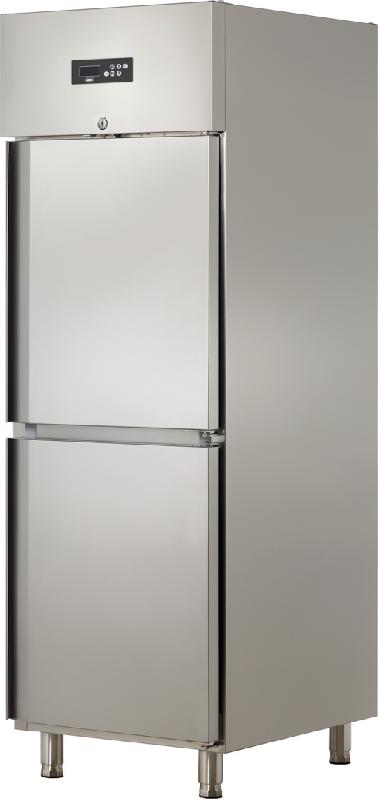 Armoire réfrigérée inox 2 demi-portes 610 l positive - OZ700P-2P_0