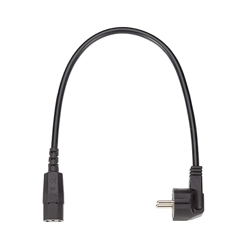 Bachmann câble h05vv-f 3g1,5, noir, l:1,5, cee7/7 / c13_0