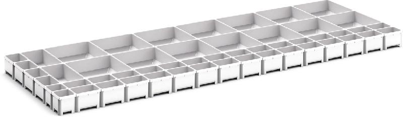 BACS RANGEMENT CUBIO EKK3575 52 COMPARTIMENTS - BOTT - MANUTAN COLLECTIVITÉS