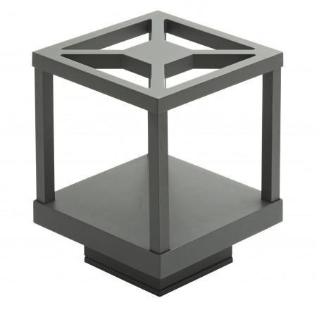 Borne lumineuse extérieure Arlen IP54 - LED COB 12W 3000K anthracite - DOPO_0