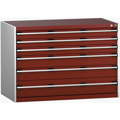 BOTT 1 ARMOIRE À TIROIRS SL-1379-6.2 AVEC 6 TIROIRS POUR CHARGE LOURDE - BOTT