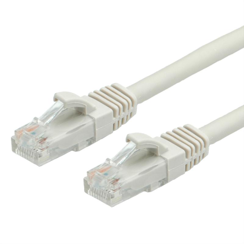 Cordon VALUE Cat.6A (Classe EA) / 10 Gigabit UTP, gris, 15 m_0