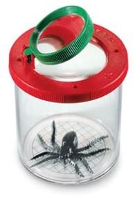 Eq0790 - Boîte loupe pour l'observation des insectes - 2 loupes intégrées avec agrandissement X2 et X4_0