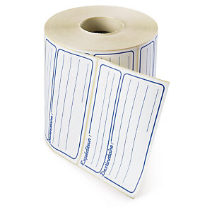 ÉTIQUETTE D'EXPÉDITION EN ROULEAU 120X80 MM