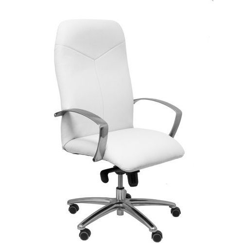 FAUTEUIL DE DIRECTION CAUDETE SIMILICUIR - BLANC - PIQUERAS Y CRESPO