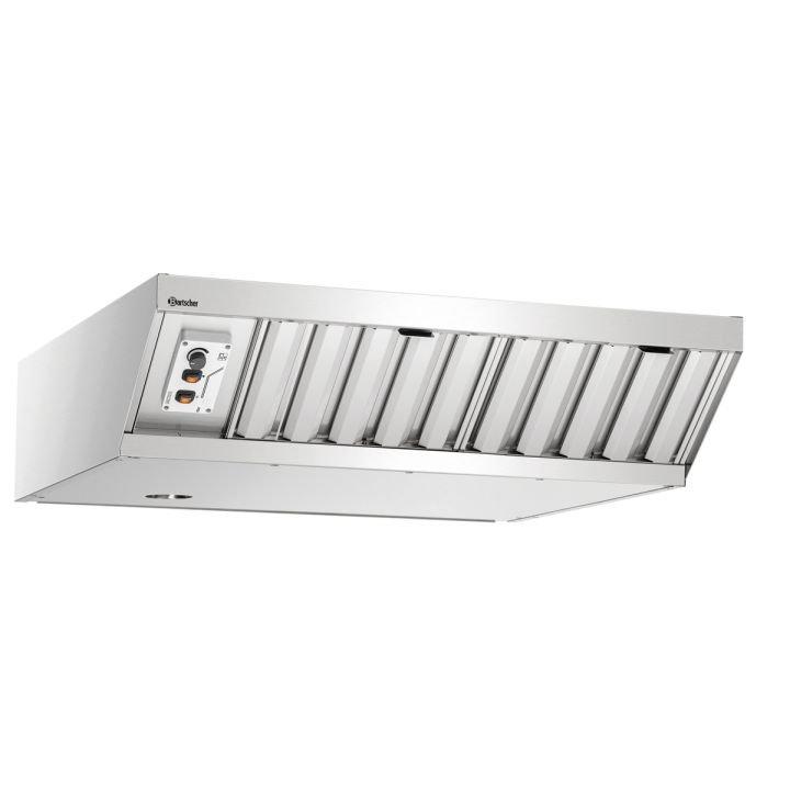 Hotte aspirante, 2 filtres inox pour four GN 1/1 SILVERSTEAM, 380 W, 220 V - MONO_0