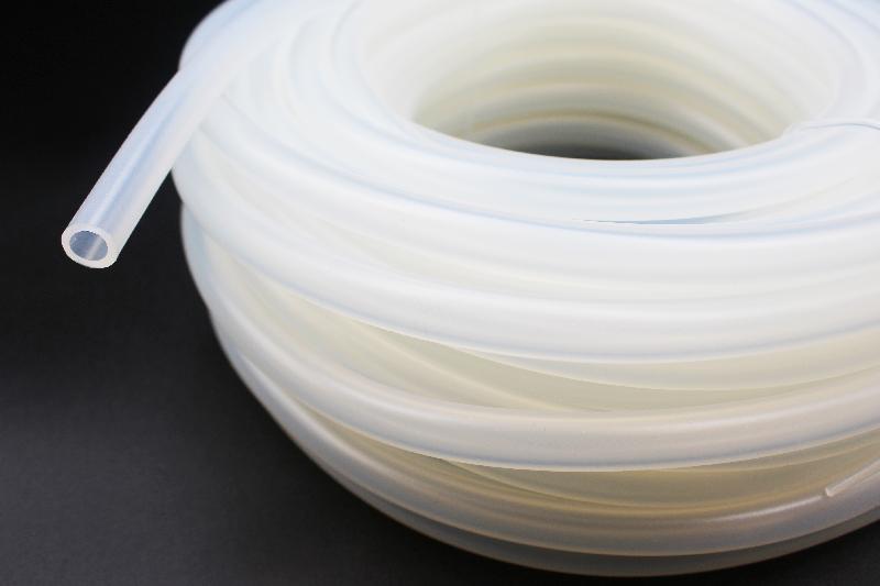 ISOSIL Tuyau de transfert en silicone pur - Référence ISAL120005 - Ø intérieur 5 mm, Ø extérieur 8 mm, Plage de température -60°C/+220°C_0