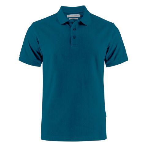 JAMES HARVEST NEPTUNE MODERN POLO PIQUE SLIM FIT HOMMES PETROL - TAILLE M