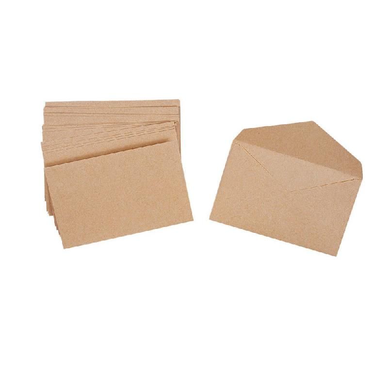 LA COURONNE ENVELOPPE POUR ÉLECTION LA COURONNE - 140 X 90 MM - BEIGE - BOITE DE 1000